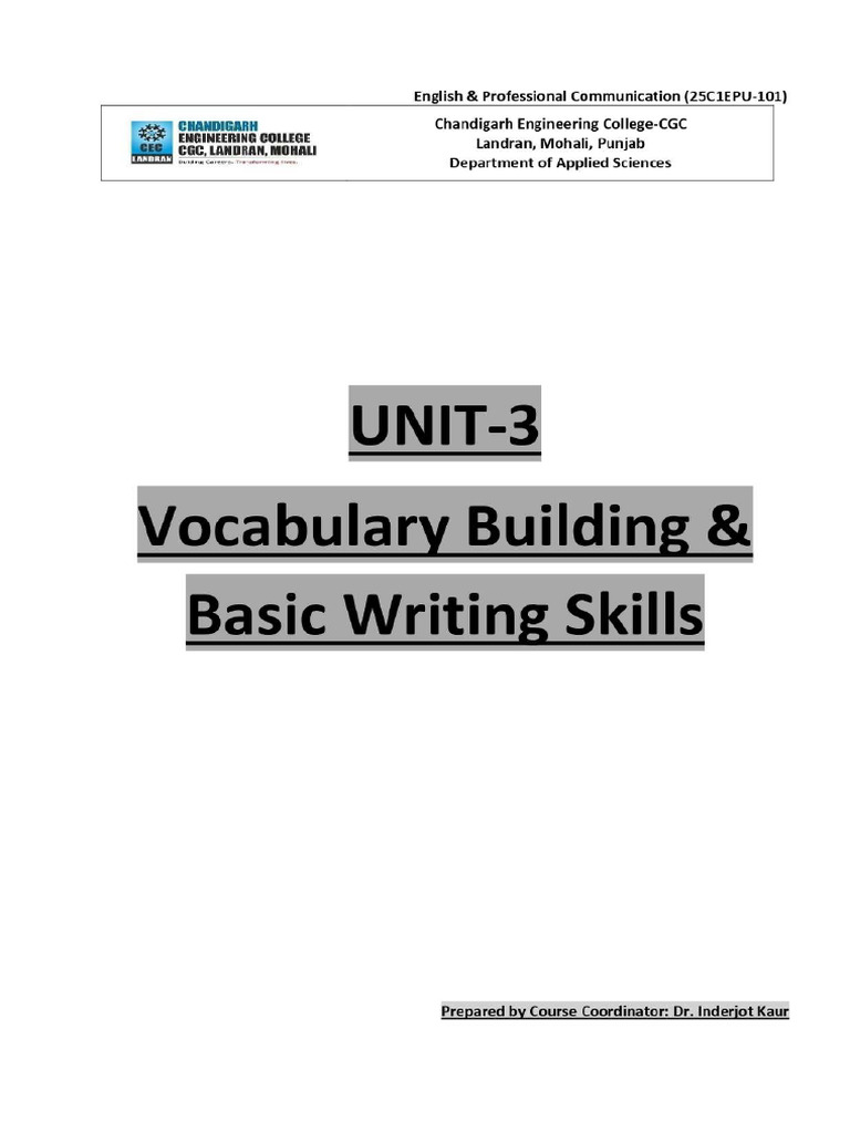 EPC Unit-3 Notes | PDF