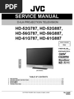 Service Manual: HD-52G787, HD-52G887, HD-56G787, HD-56G887, HD-61G787, HD-61G887