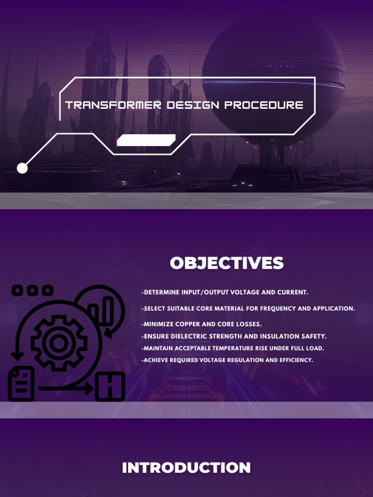 Transformer Design Procedure Guide | PDF | Transformer | Alternating ...