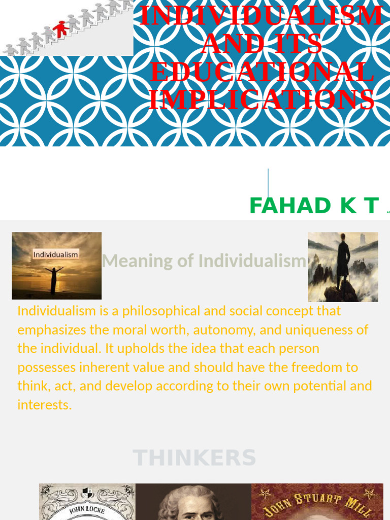 Individualism's Impact on Education | PDF | Individualism | Learning