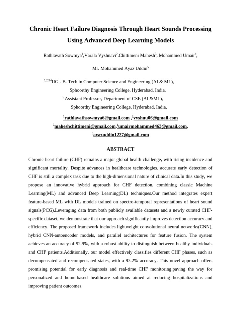 Abstract Chronic Heart (4) | PDF | Machine Learning | Deep Learning