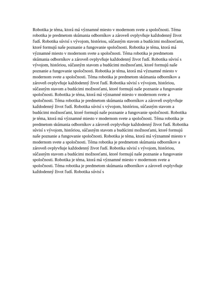 Robotika | PDF