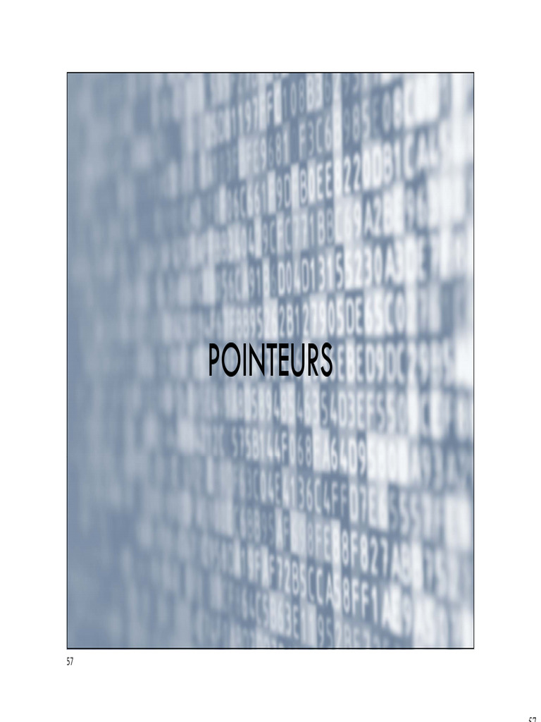 Comprendre les Pointeurs en C++ | PDF | Variable (informatique ...