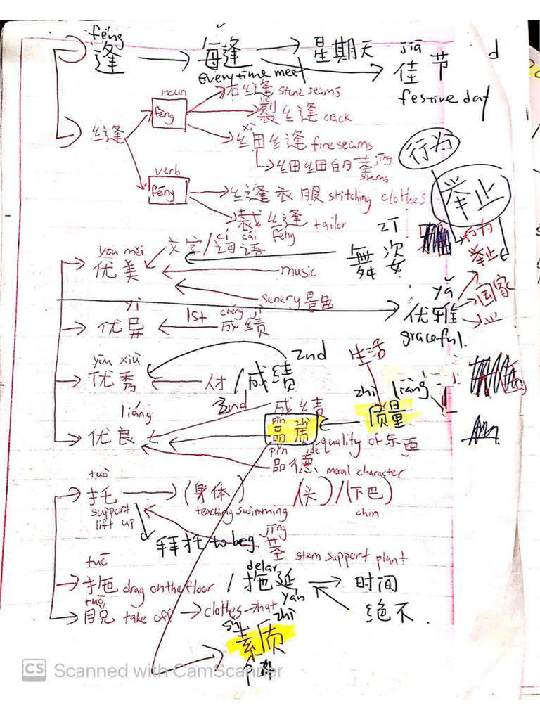 P6 Notebook Chinese Pg4 | PDF