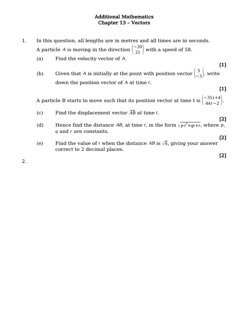 A Maths - Chapter 13 | PDF