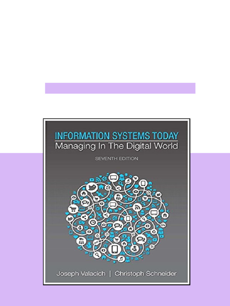(eBook PDF) Information Systems Today Managing in the Digital World 7th ...