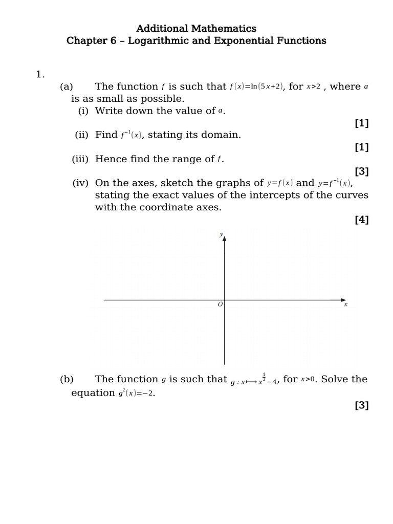 Logarithmic & Exponential Functions Guide | PDF