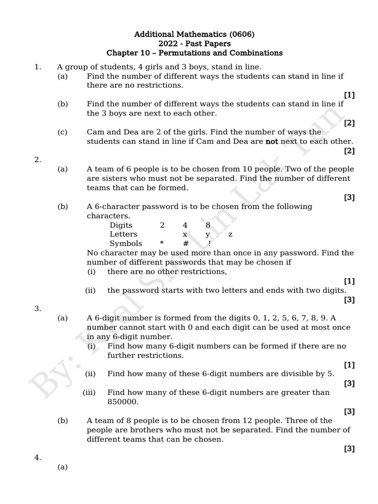 A Maths - Chapter 10 | PDF | Numbers | Chess