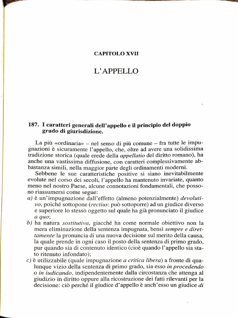 Cap.17 Appello | PDF