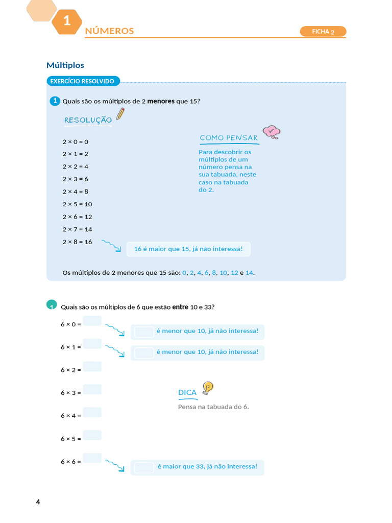 Ficha 2 | PDF