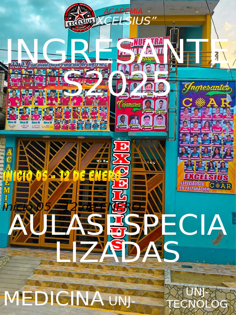 Examen Ingenierías Untrm 2025-I Excelsius | PDF