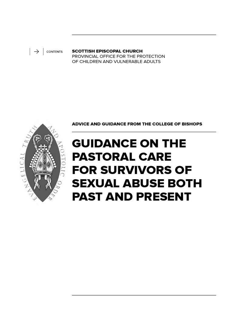 Pastoral Care for Sexual Abuse Survivors | PDF | Psychological Trauma ...