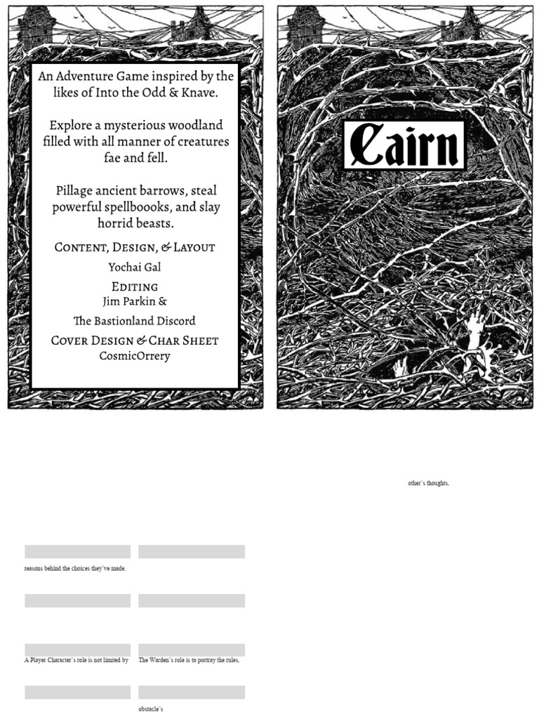 Cairn: A Unique Adventure Game Guide | PDF