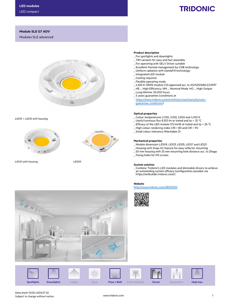 Advanced LED Modules for Efficient Lighting | PDF | Light Emitting ...