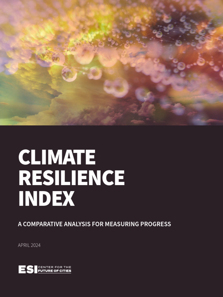 2024 Climate Resilience Index Analysis | PDF | Climate Resilience | Flood
