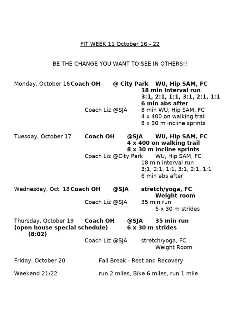 FIT Week 11 Fall 4 | PDF