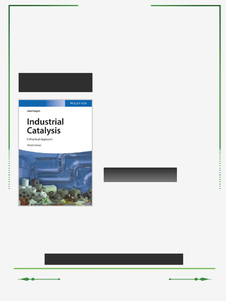 Industrial Catalysis A Practical Approach 3rd ed Edition Hagen ebook 4K ...