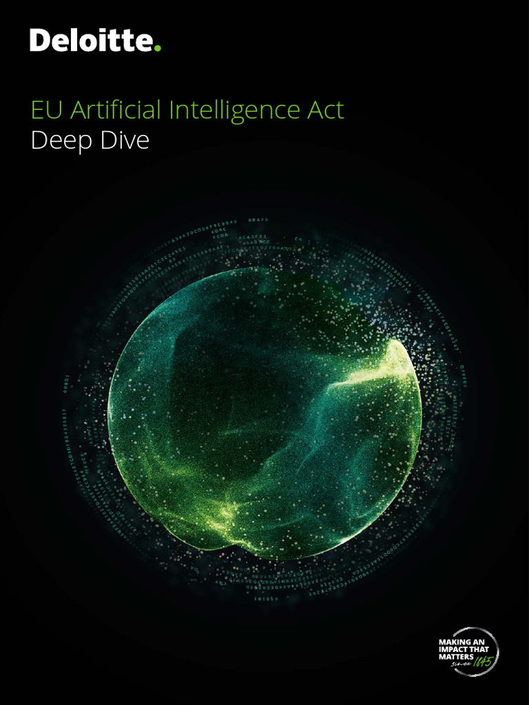 EU AI Act Overview and Compliance Guide | PDF | Artificial Intelligence ...
