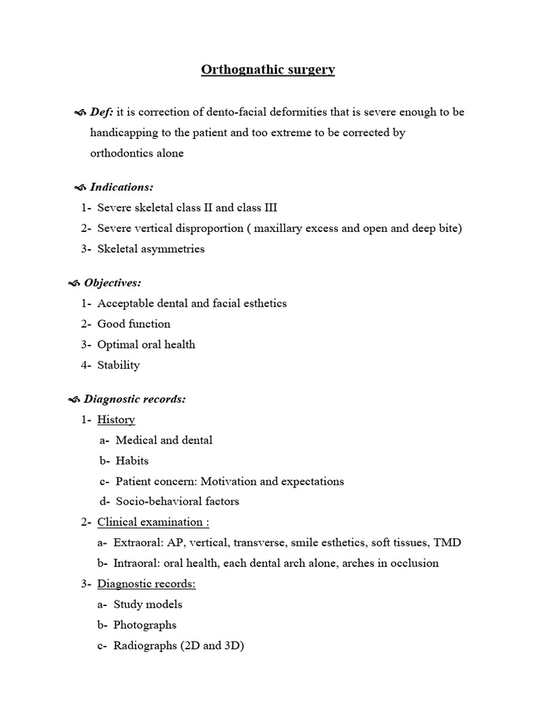 Orthognathic Surgery 23 | PDF | Orthodontics | Dental Anatomy