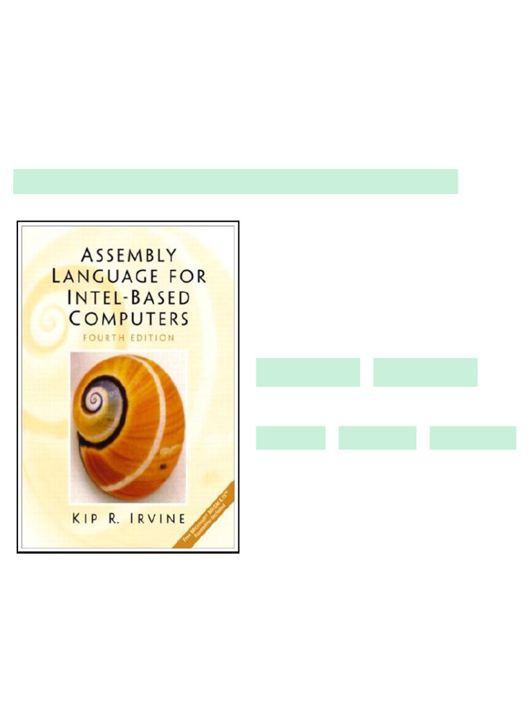 (Ebook) Assembly Language for Intel-based Computers by Kip R. Irvine ...