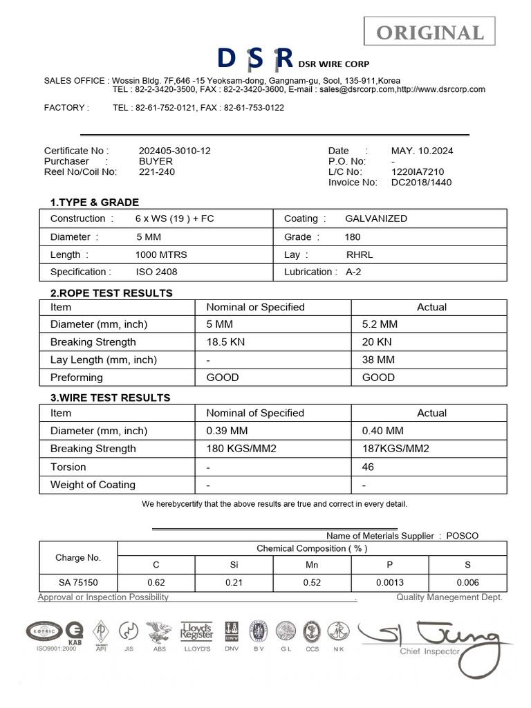 LB self Release wire | PDF | Manufactured Goods