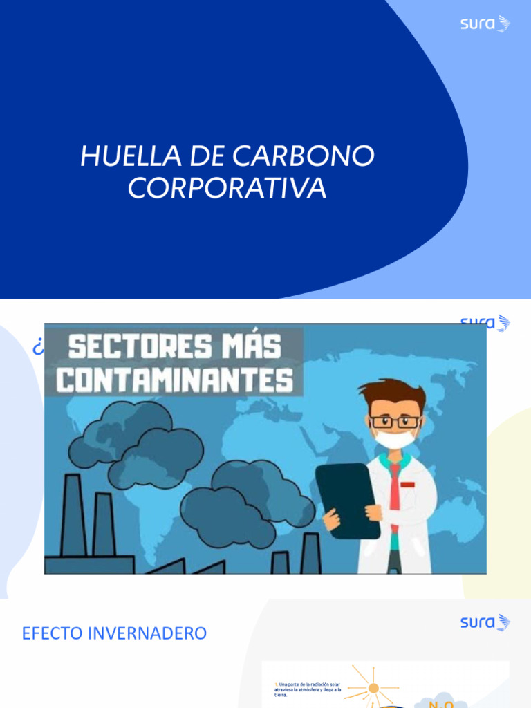 1 Qué Es La Huella de Carbono y Cómo Medirla | PDF | Gases de efecto ...