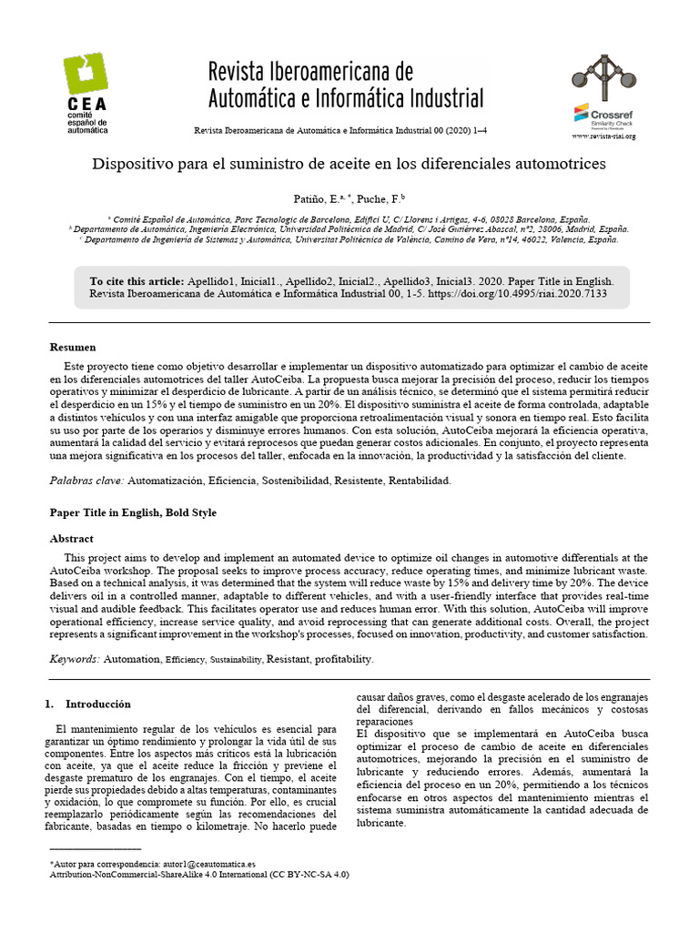 RIAI - OilTech | PDF | Software | Placa de circuito impreso