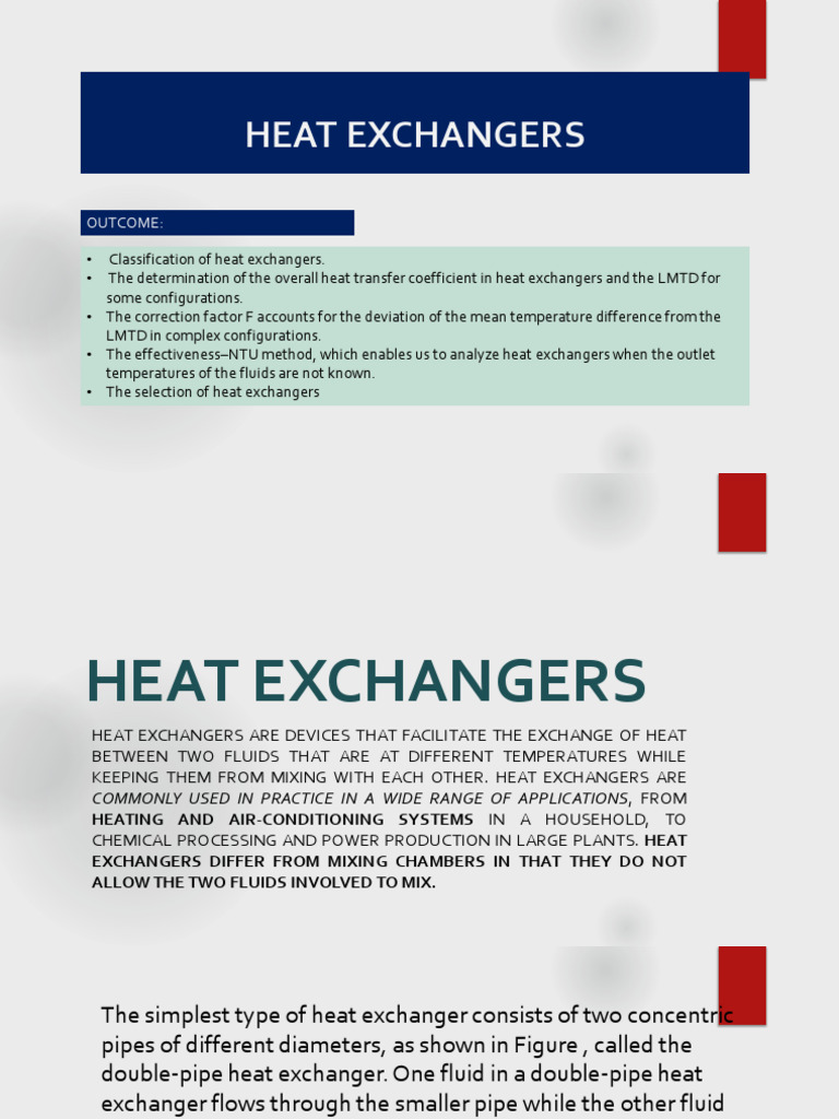 Heat Exchanger Analysis Methods | PDF | Heat Exchanger | Heat Transfer