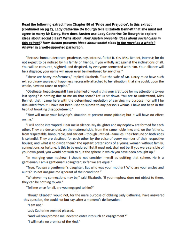 Passage Analysis Ch. 56 | PDF