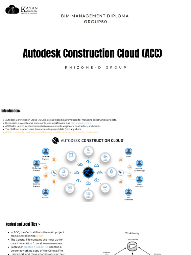 Autodesk Construction Cloud Overview | PDF | Version Control | Autodesk ...