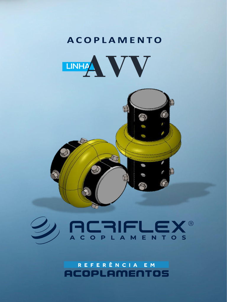 Acoplamentos AVV: Vantagens e Especificações | PDF | Poliuretano
