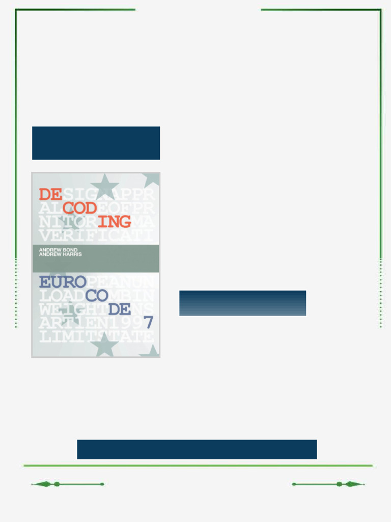 Decoding Eurocode 7 1st Edition Andrew Bond ebook downloadable chapter ...