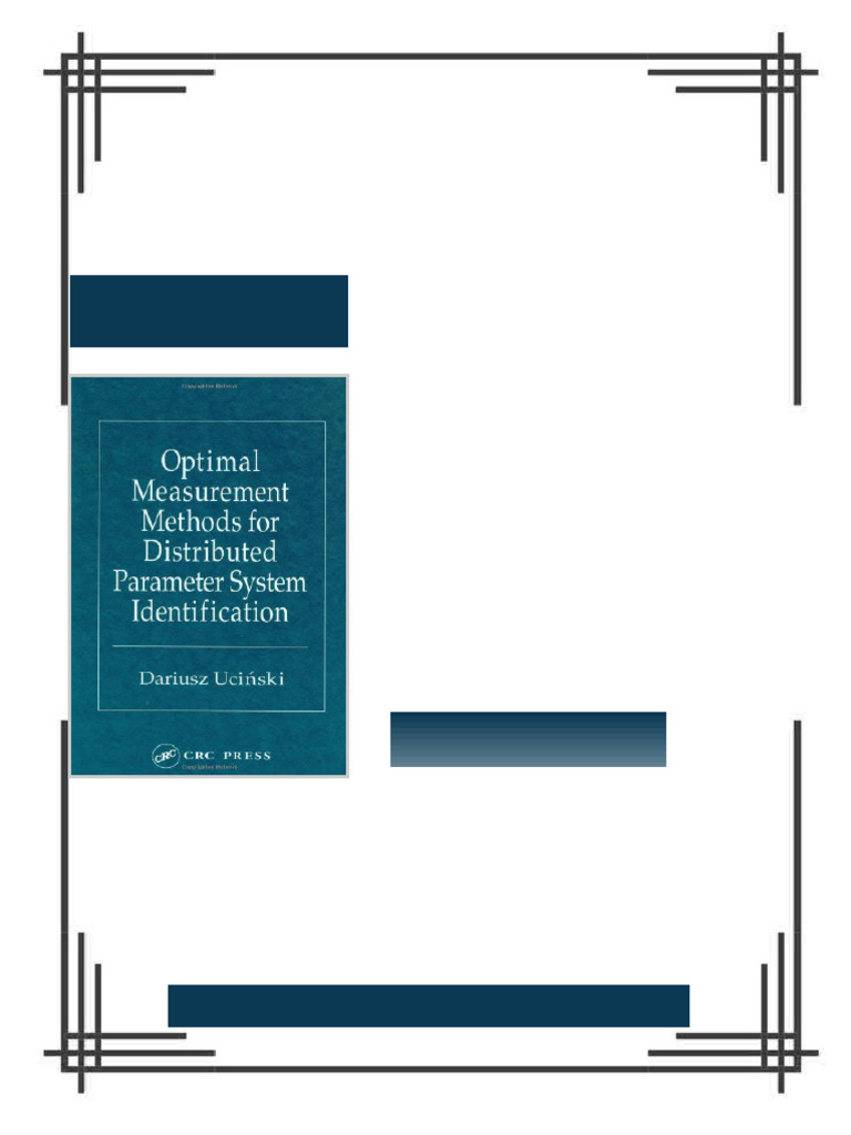 Optimal Measurement Methods for Distributed Parameter System ...