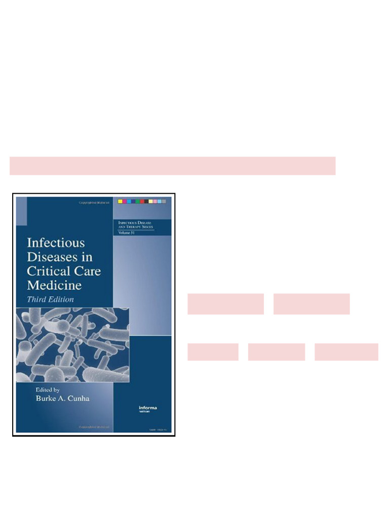 (Ebook) Infectious Diseases in Critical Care Medicine, Third Edition ...