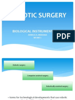 Robotic Surgery: Biological Instrumentation