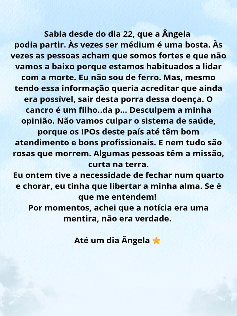 Reflexões sobre a perda e a dor da morte | PDF