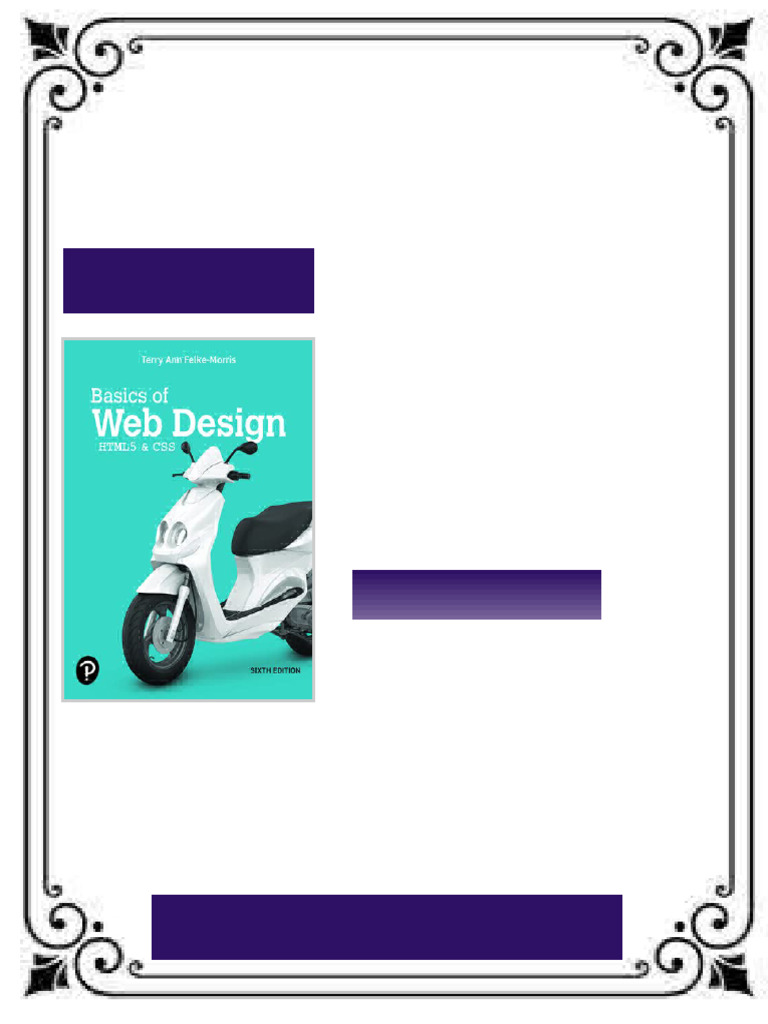 Basics of Web Design: HTML5 & CSS, 6th Edition Terry Felke-Morris ebook ...