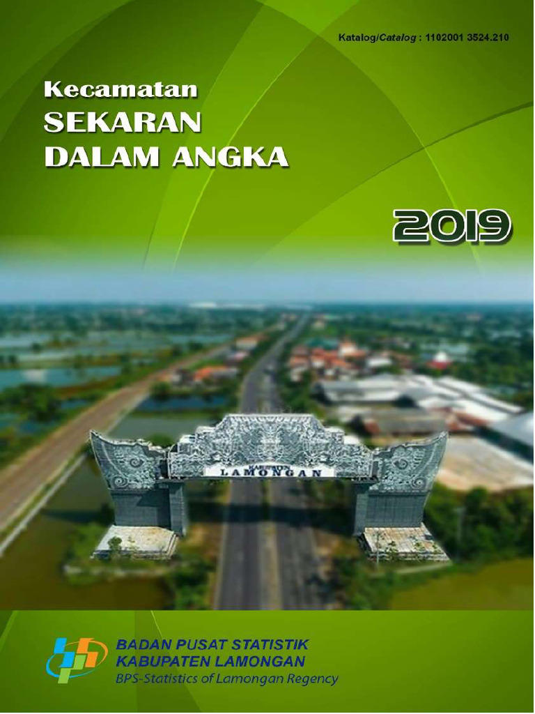 Data Statistik Kecamatan Sekaran 2019 | PDF