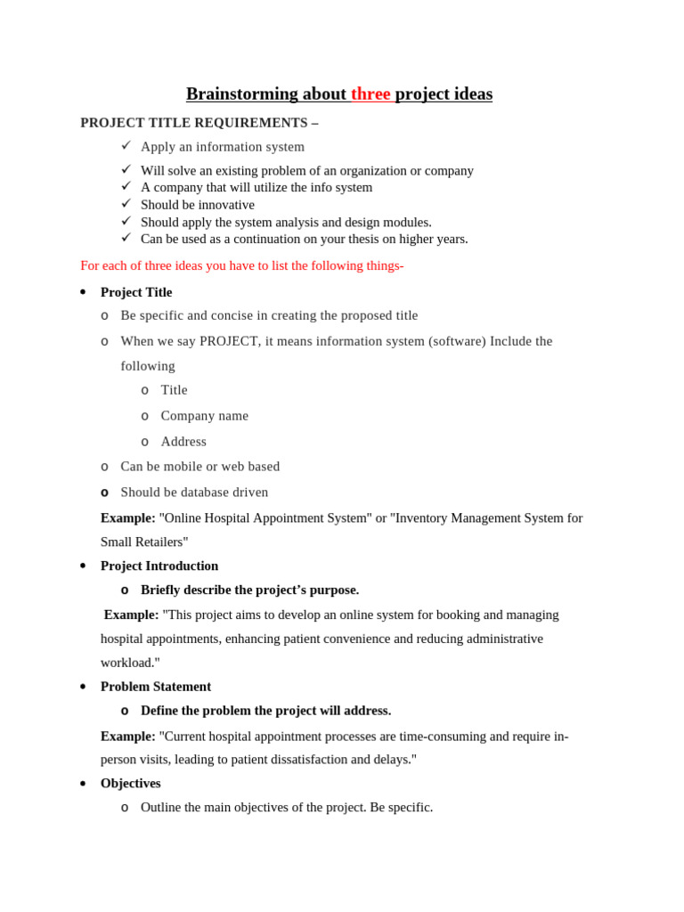 Brainstorming Lab 1 | PDF
