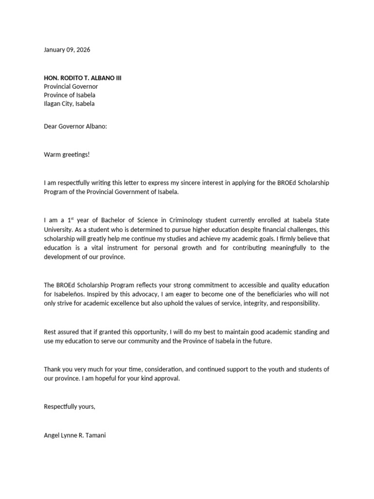 Sample Letter to GRTA | PDF