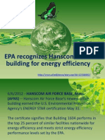 EPA Recognizes Hanscom Office Building For Energy Efficiency