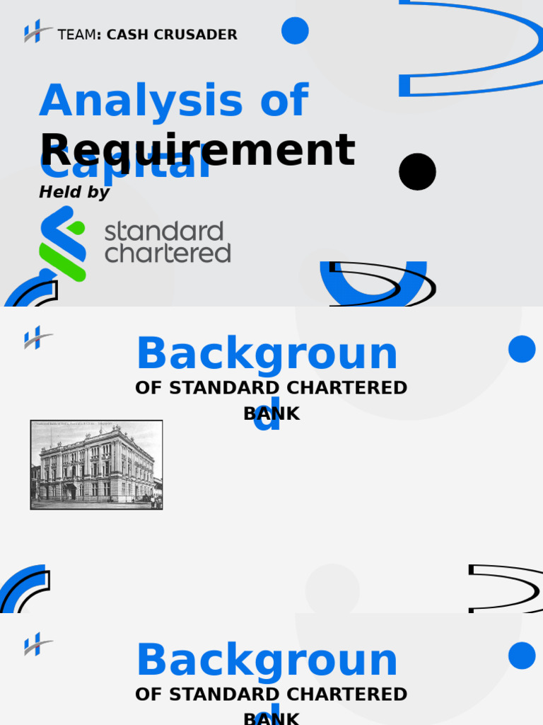 Standard Chartered Bank Capital Analysis | PDF | Basel Iii | Banks