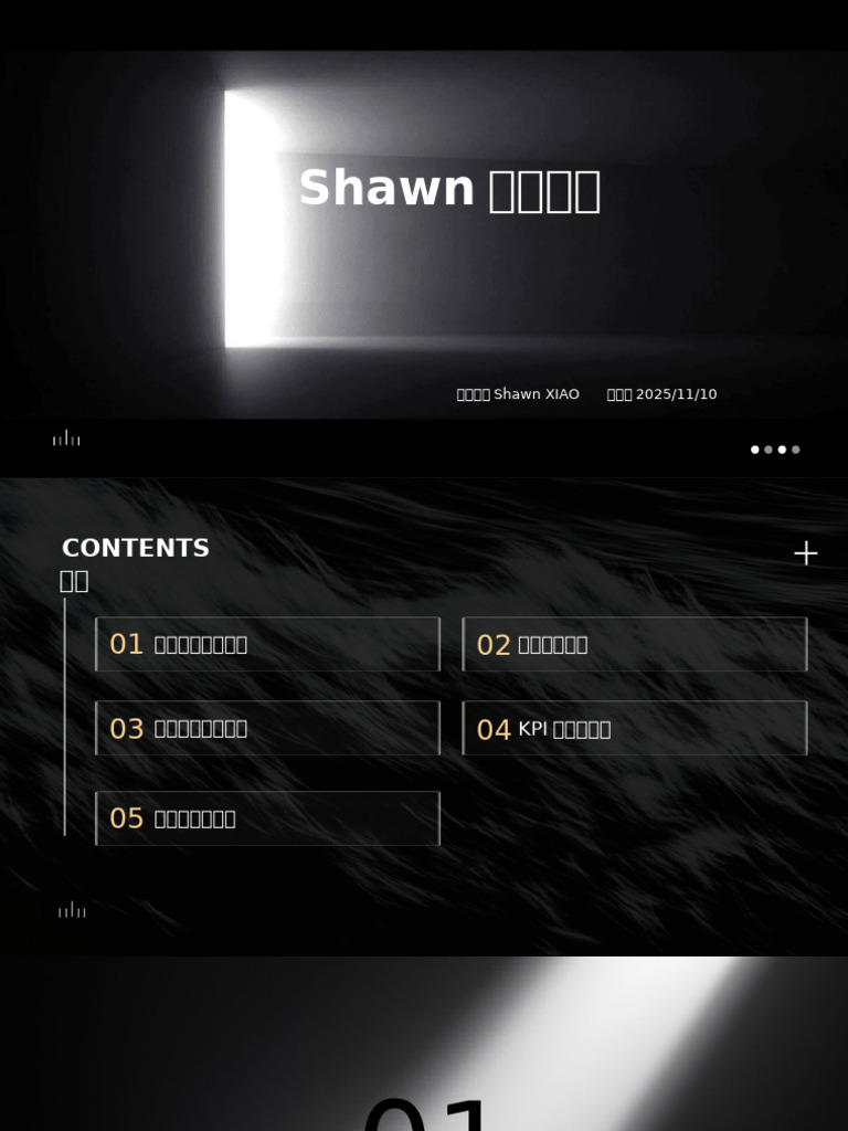 Shawn首月汇报| PDF