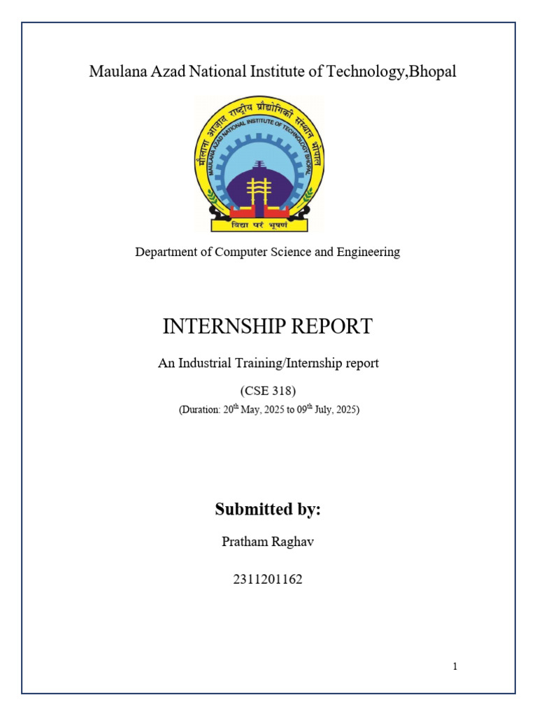 Internship Report: Backend Development at BotSpot-AI | PDF | Password ...