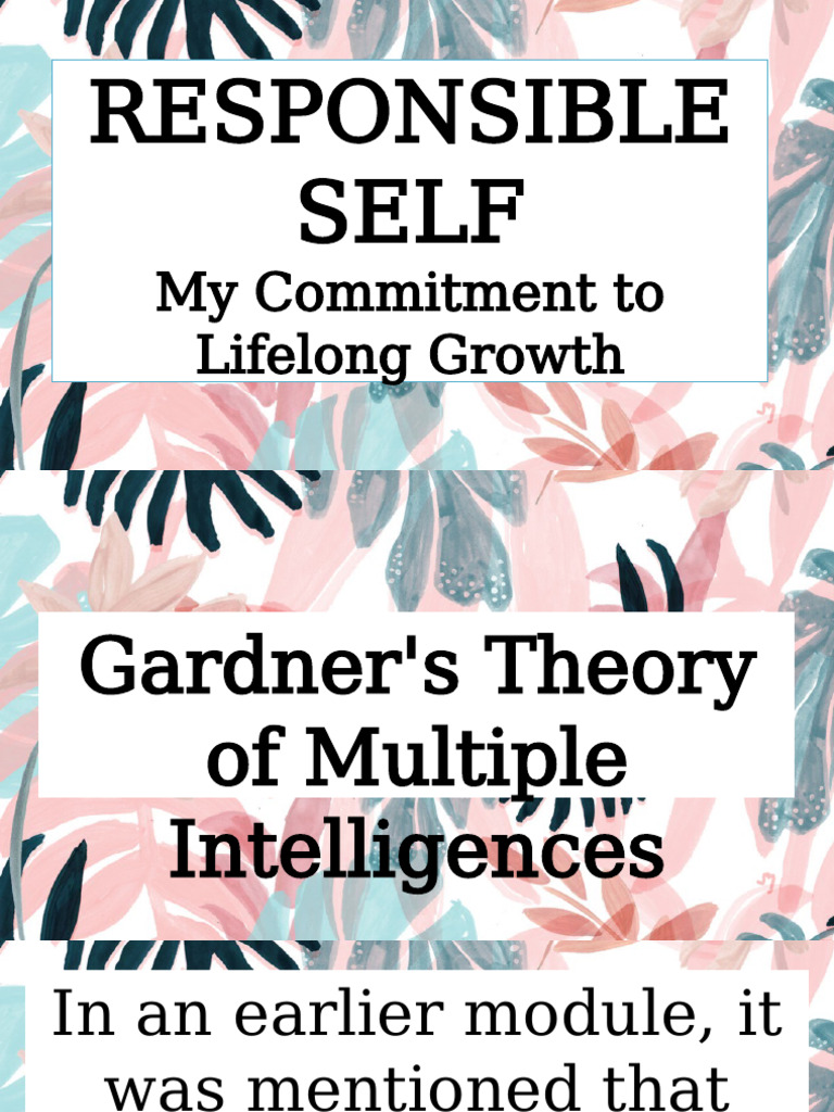 Understanding Gardner's Multiple Intelligences | PDF | Intelligence ...