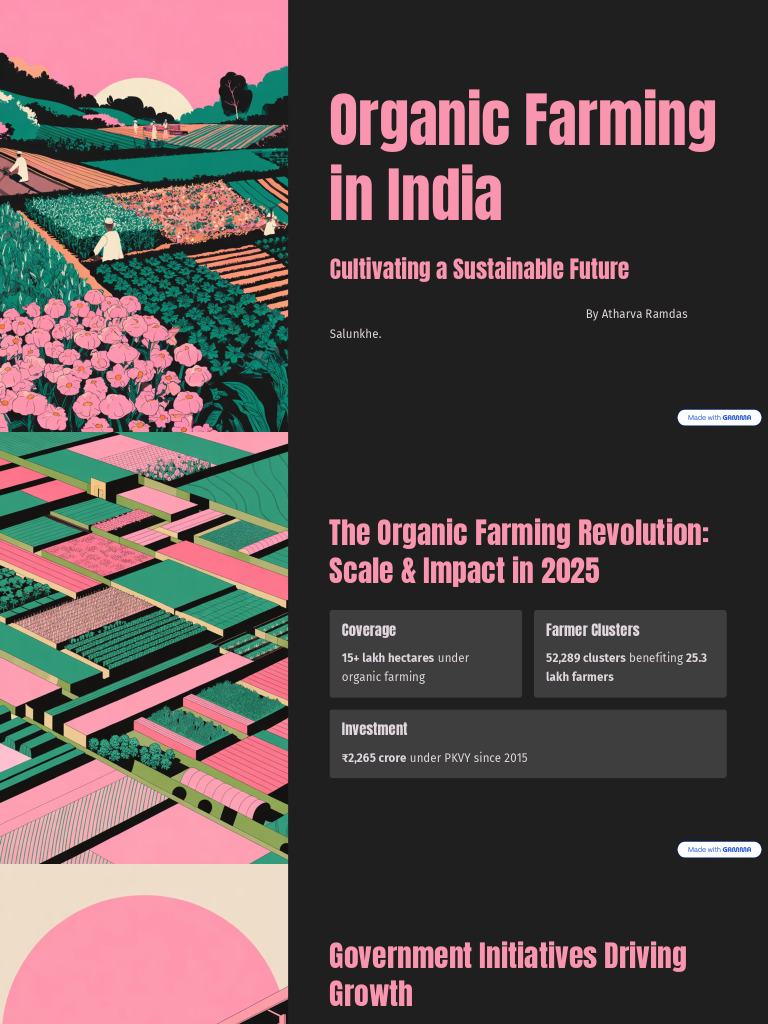 Organic Farming in India | PDF | Agriculture | Organic Farming