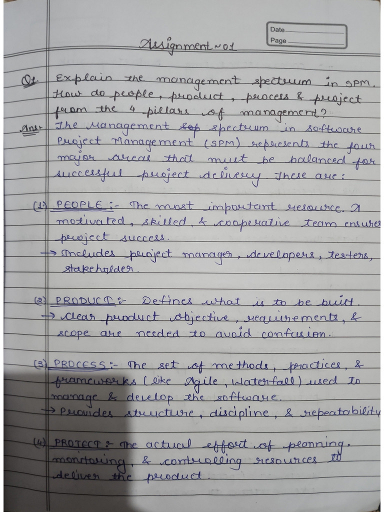 SPM Assignment 1 | PDF