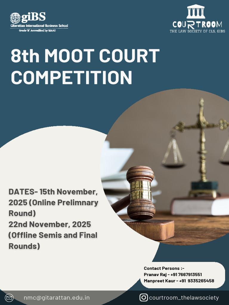 8th Moot Court Problem, Justitia 5.0 | PDF | Justice | Crime & Violence