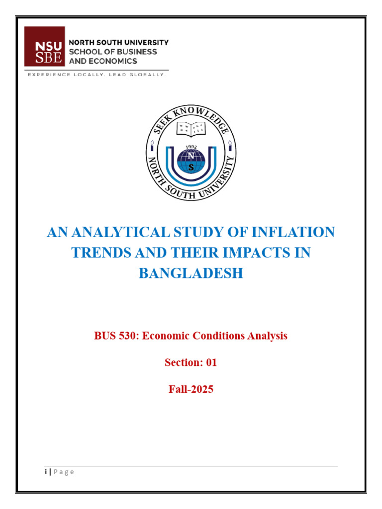 Inflation Trends and Impacts in Bangladesh | PDF | Cost Of Living ...