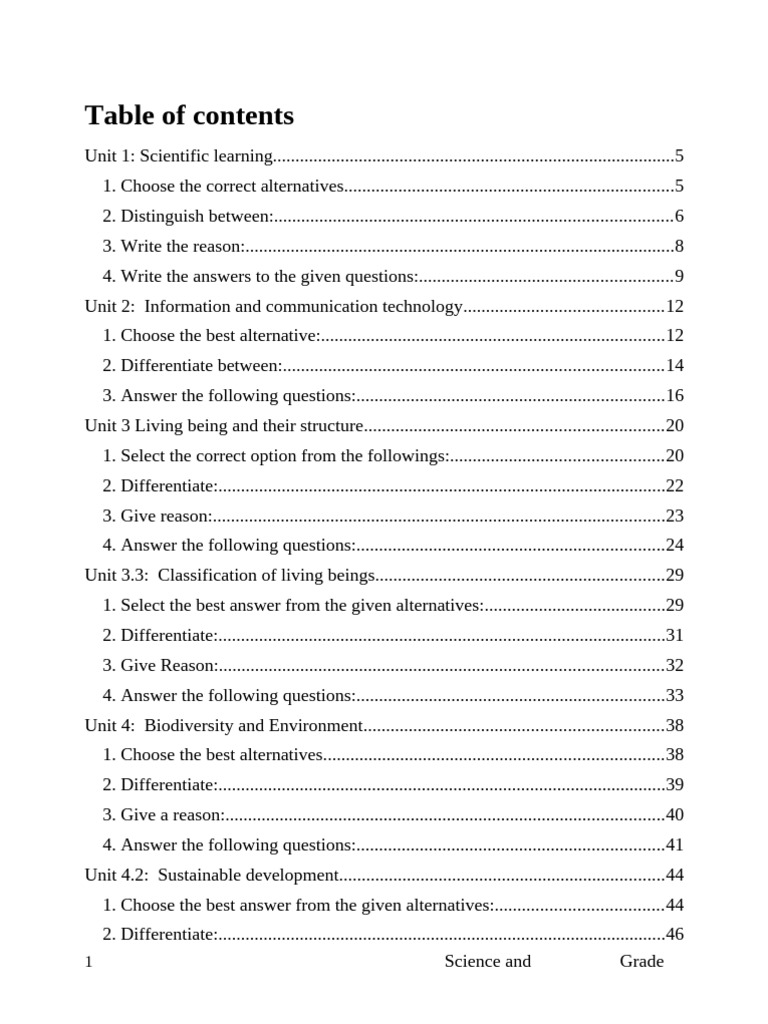 Comprehensive Science Curriculum Guide | PDF | Cell (Biology) | Cytoplasm